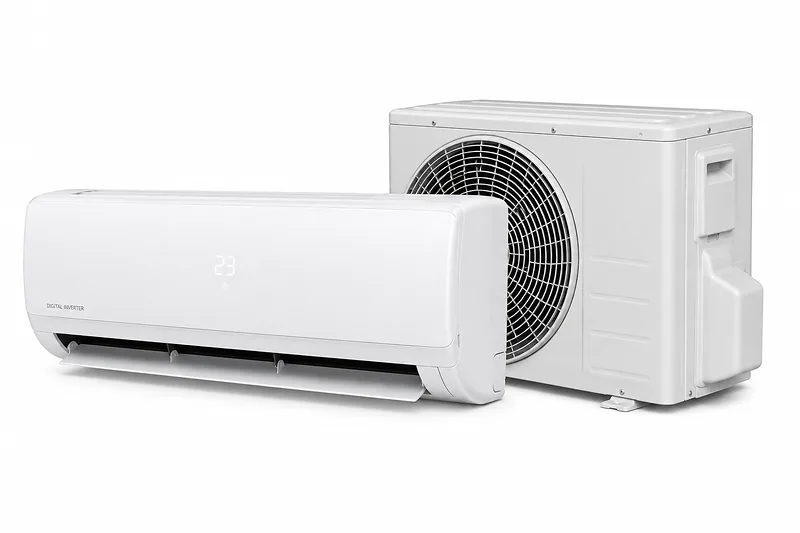 Ar-condicionado split: evaporadora de parede e condensadora externa